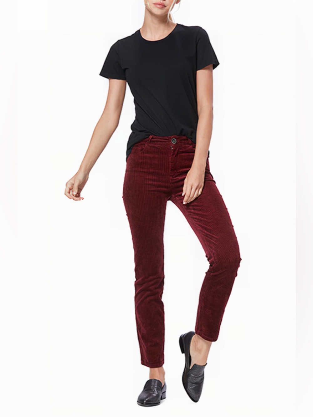 Paige Hoxton Ankle Corduroy Pant